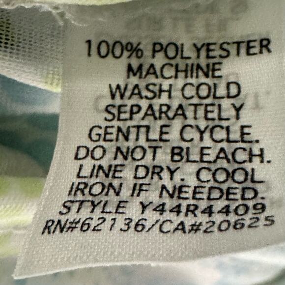 Guess Women's Medium Pastel Sheer Long Sleeve Blouse - Picture 3 of 4